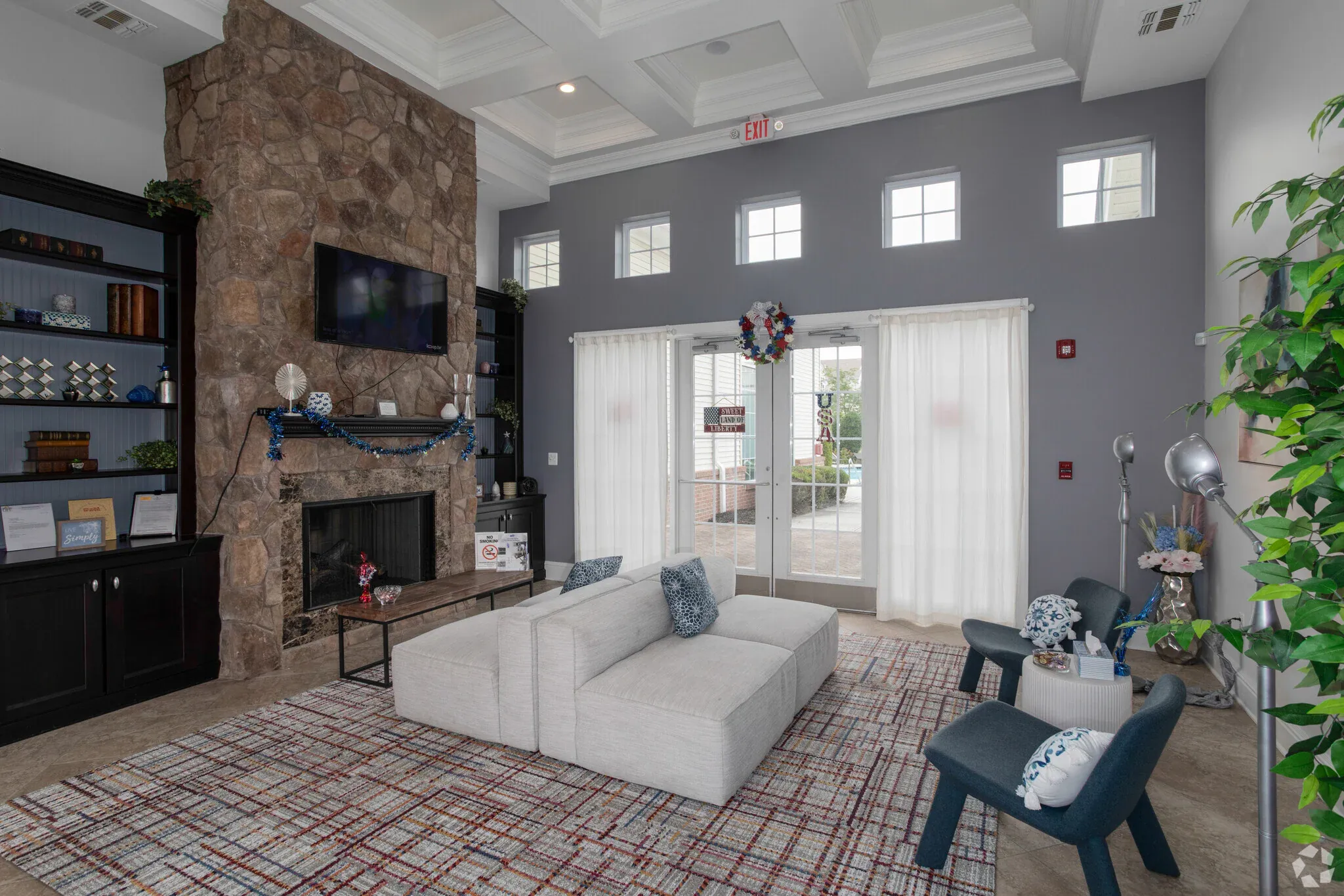 Couple admiring a dream home, evoking a sense of warmth and potential in a serene neighborhood.