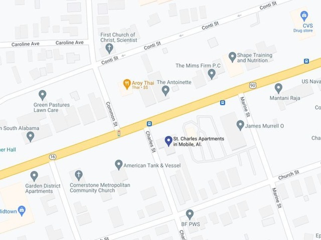 St. Charles Google Maps image