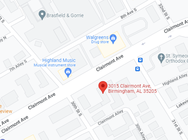clairmont map