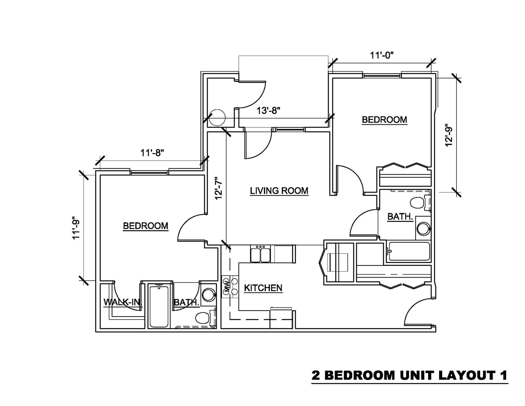 2 Bedroom Unit - New in 2024