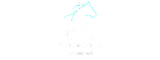 Elegant logo design featuring a stylized horse atop a sleek, modern rooftop, with bold text 'Churchill Downs' below, set against a striking black background.