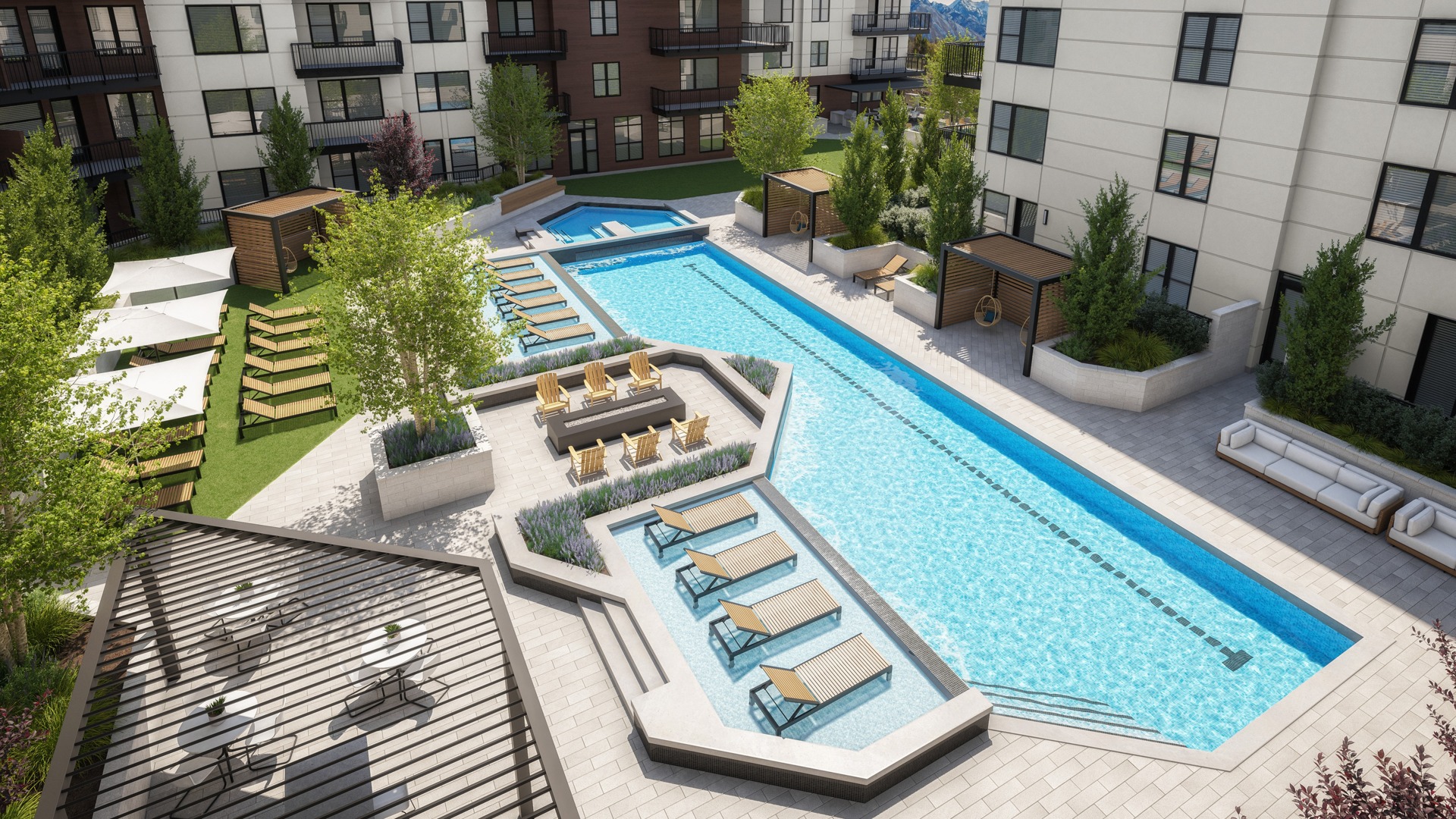 Holladay Apartments - The Grandeur Pool
