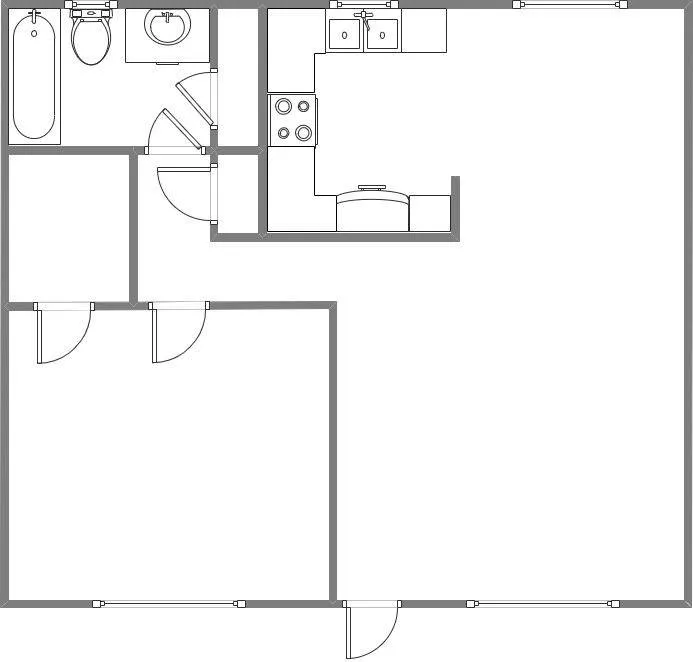 lincoln 1/1 floorplan