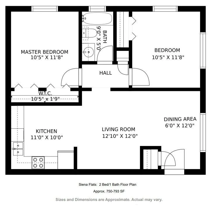 Siena Flats 2 bedroom