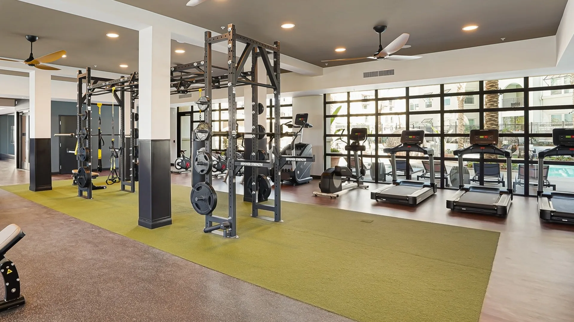 fitness center