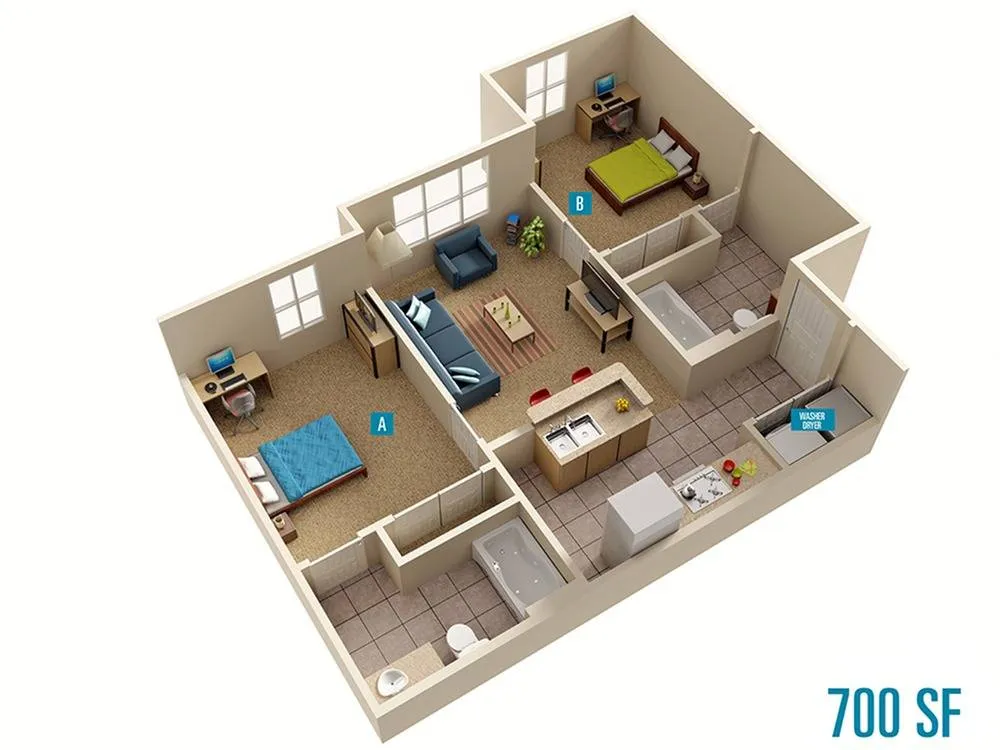 2 Bedroom Deluxe-Limited Availability