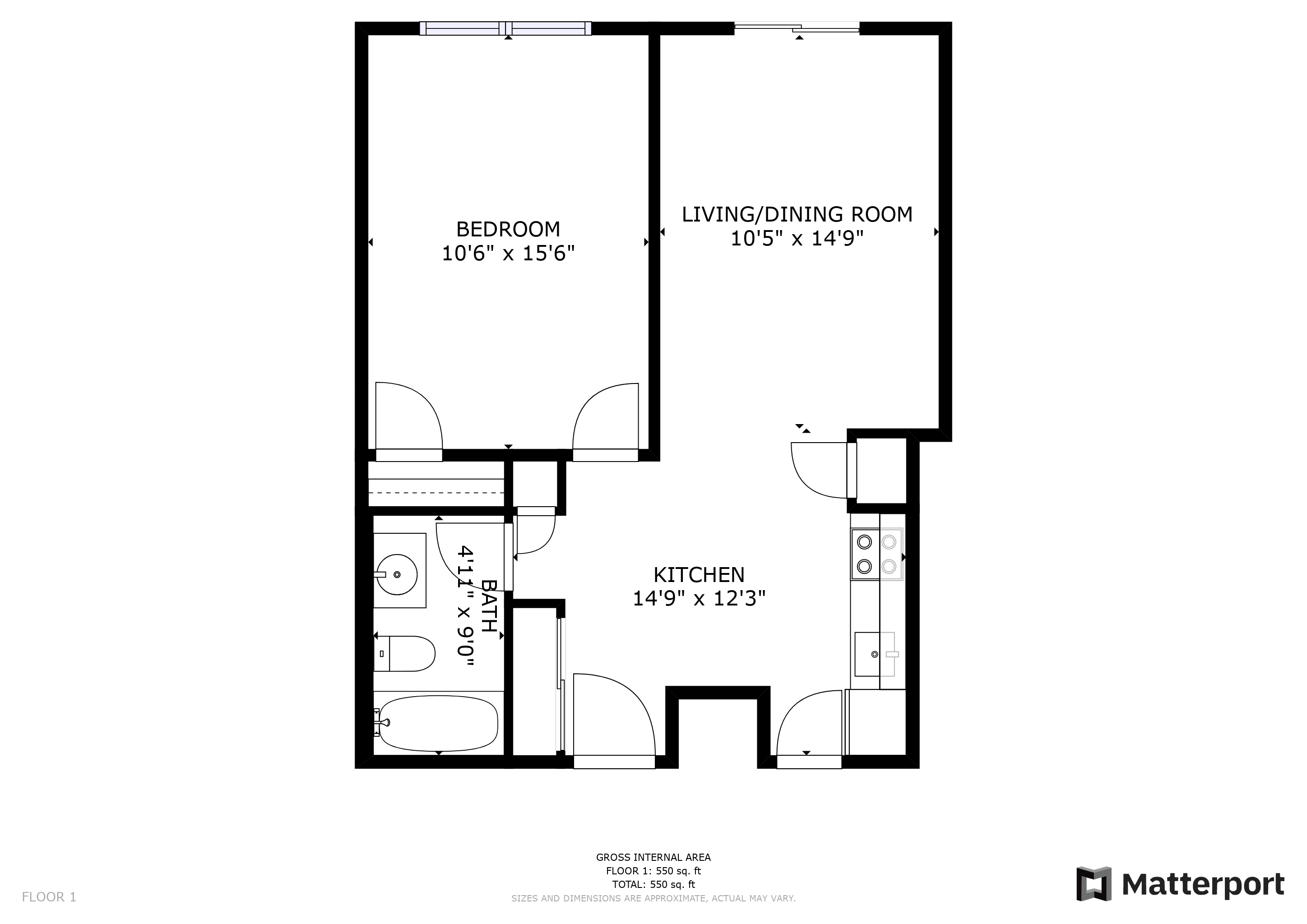 1 D 1 Bed Apartment Hamilton Park
