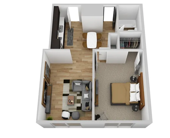 Explore 1 Bed 1 Bath