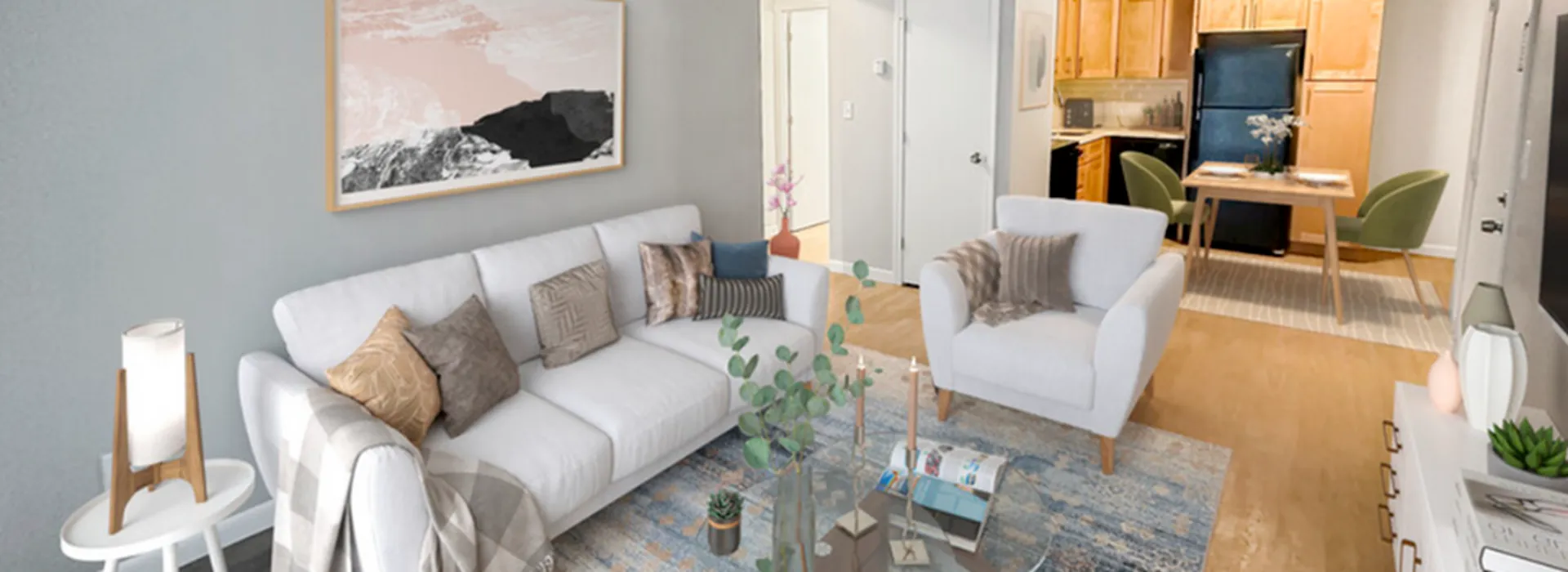 Staged Room
