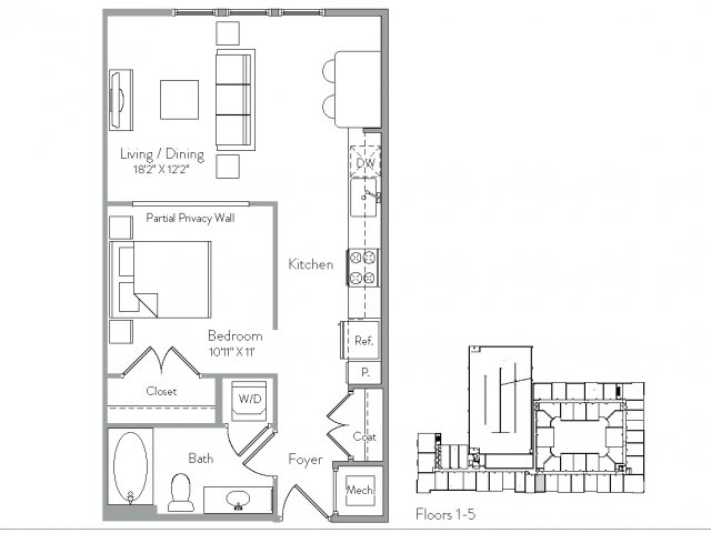 Floorplan 3 | Monument Village at College Park