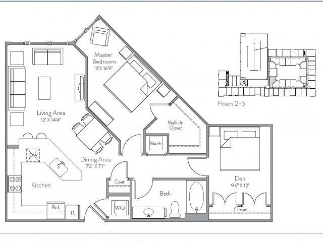 Floorplan 12 | Monument Village at College Park