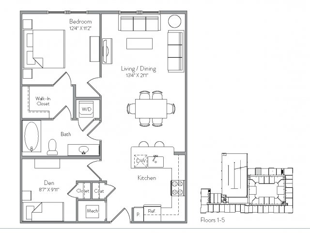 Floorplan 15 | Monument Village at College Park