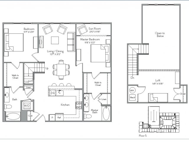 Floorplan 19 | Monument Village at College Park