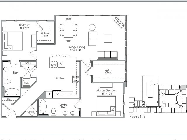Floorplan 21 | Monument Village at College Park
