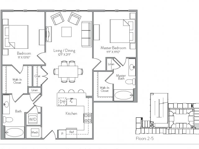 Floorplan 23 | Monument Village at College Park