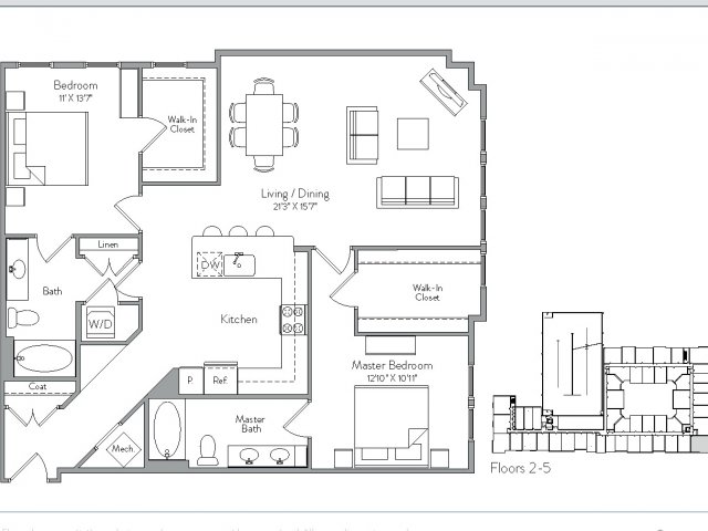 Floorplan 25 | Monument Village at College Park