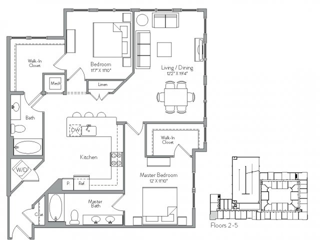 Floorplan 26 | Monument Village at College Park