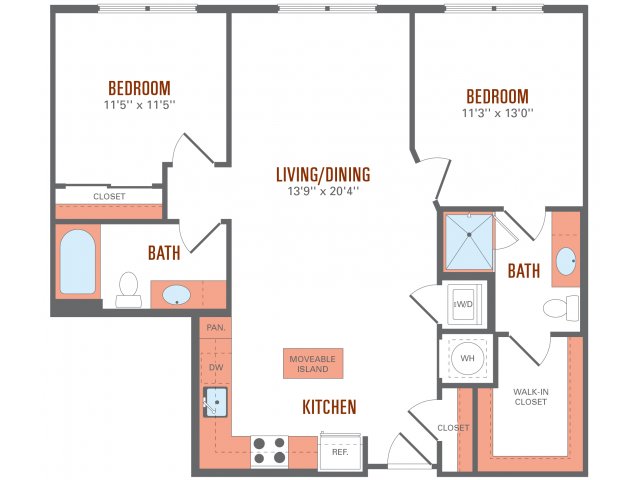 Floor Plan 13 | Lincoln at Discovery Square
