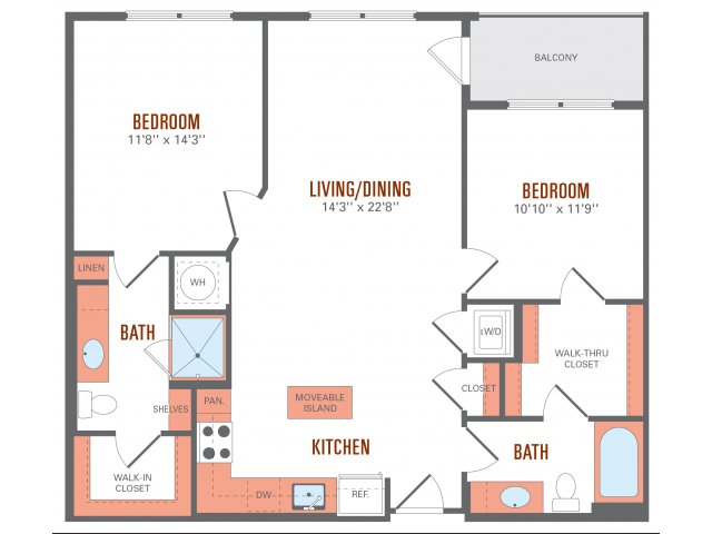 Floor Plan 14 | Lincoln at Discovery Square
