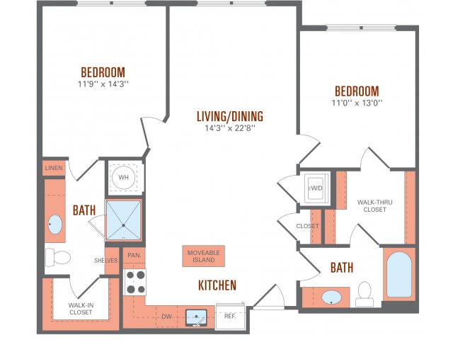 Floor Plan 15 | Lincoln at Discovery Square