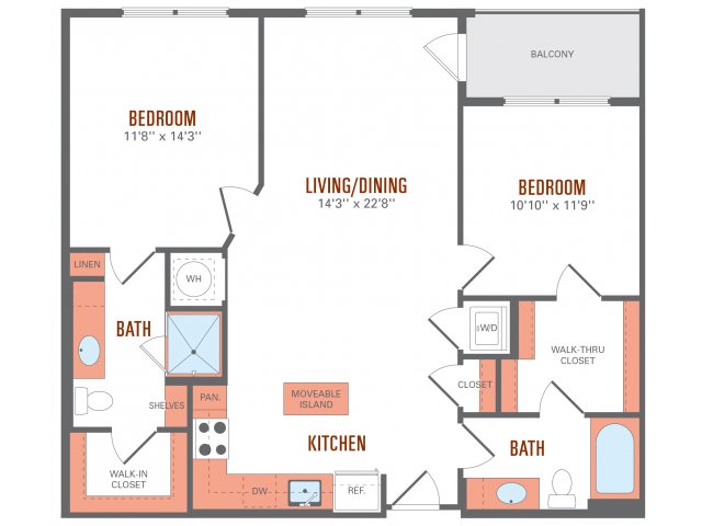 Floor Plan 25 | Lincoln at Discovery Square
