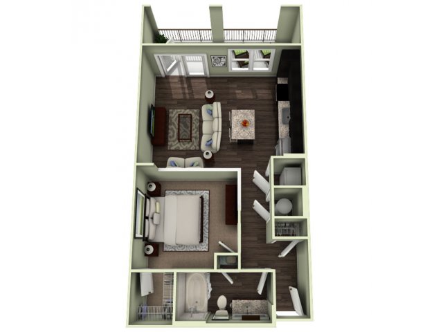 Floor Plan 2 | LaVie SouthPark