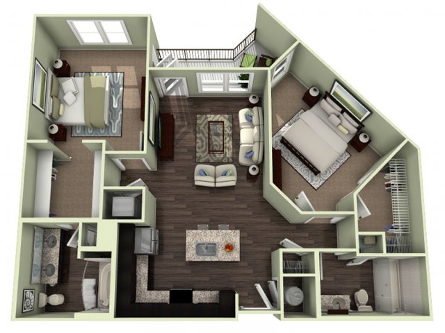 Floor Plan 11 | LaVie SouthPark