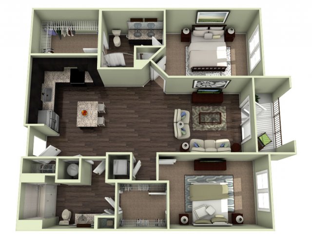 Floor Plan 15 | LaVie SouthPark
