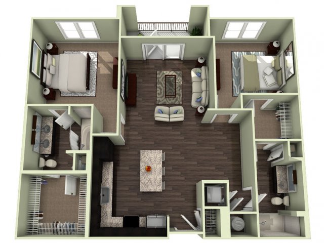 Floor Plan 16 | LaVie SouthPark