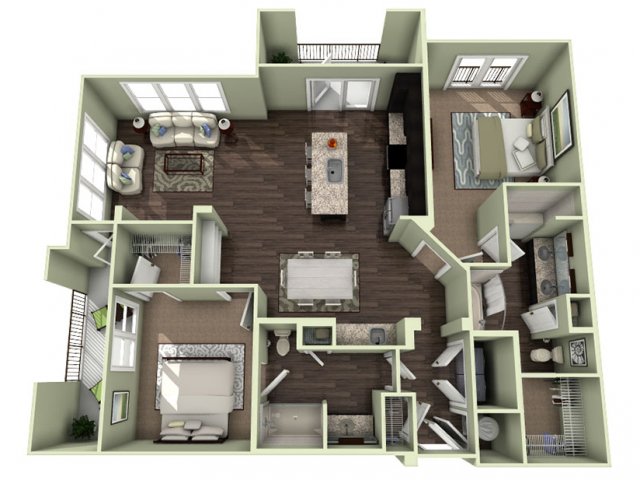 Floor Plan 21 | LaVie SouthPark