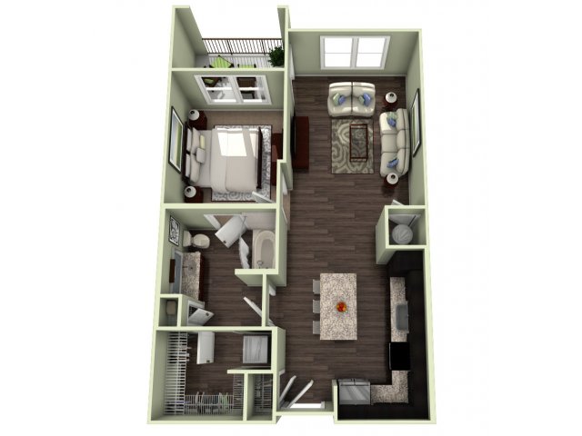 Floor Plan 6 | LaVie SouthPark