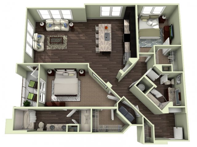 Floor Plan 19 | LaVie SouthPark