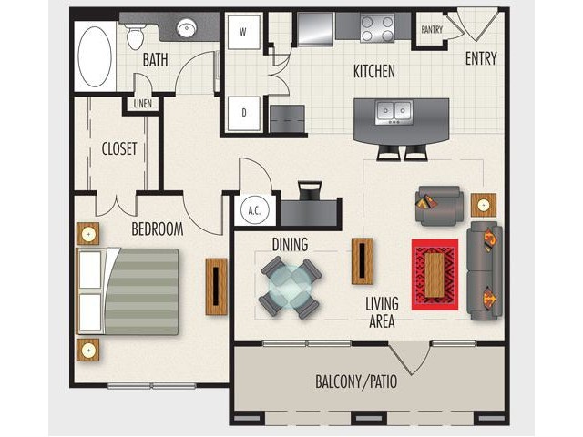 Century Lake Forest Apartments (Closed) - A2