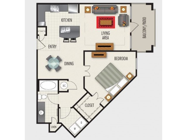 Century Lake Forest Apartments (Closed) - A4