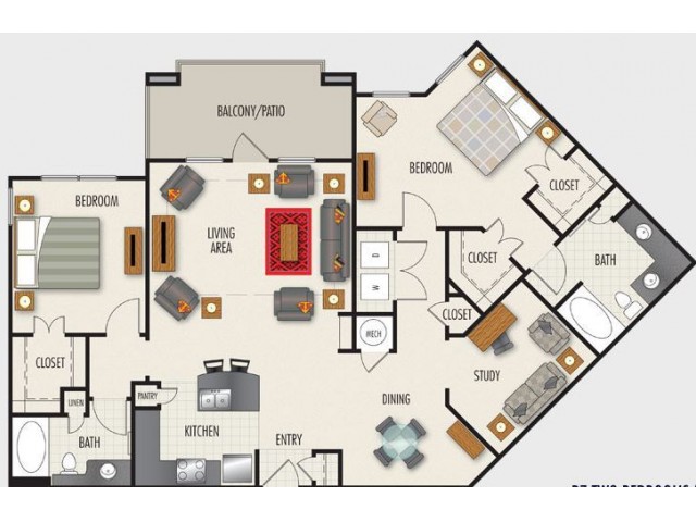 Century Lake Forest Apartments (Closed) - B7