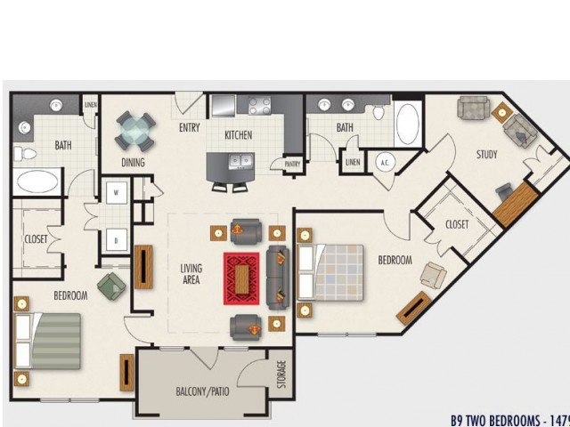 Century Lake Forest Apartments (Closed) - B8