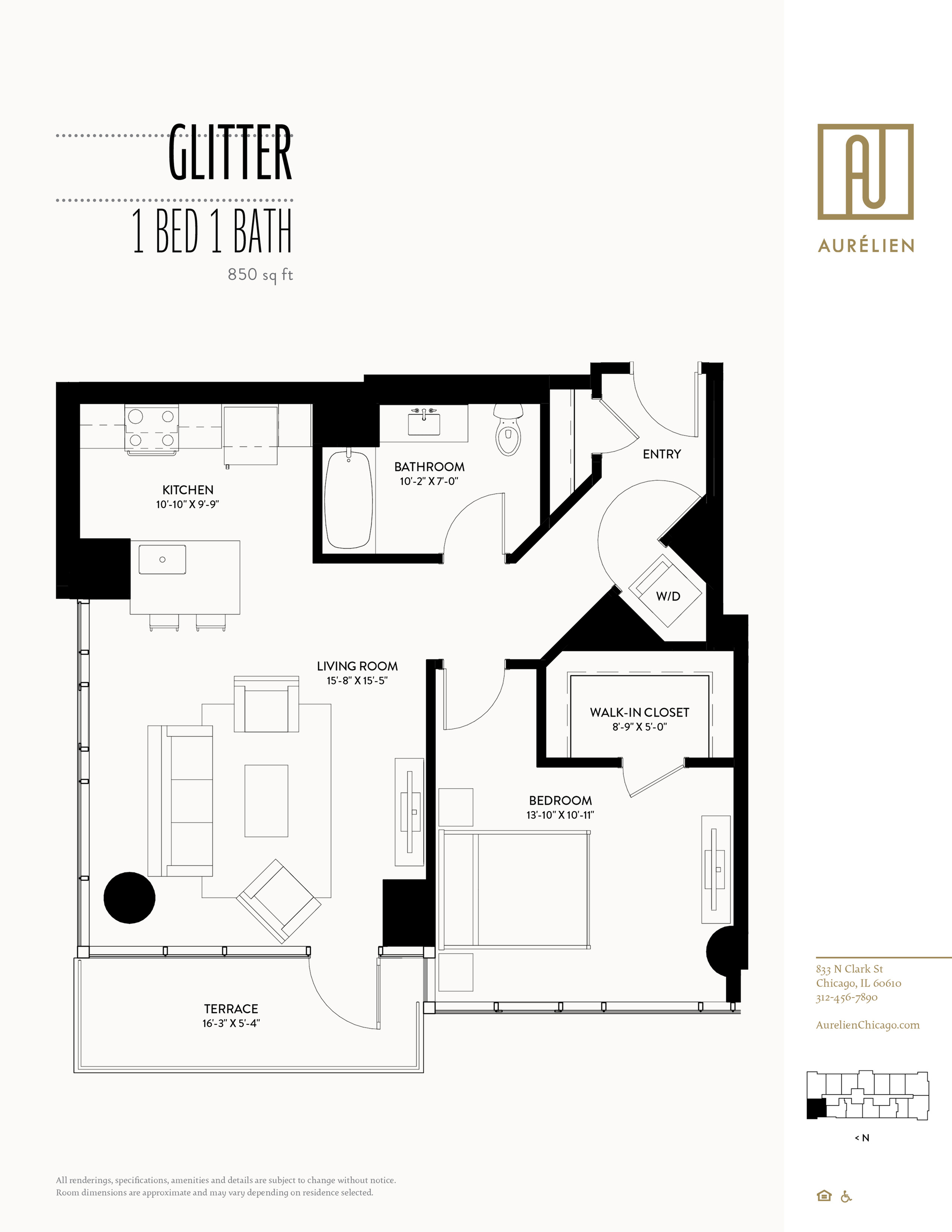 Aurelien (Closed) - Glitter