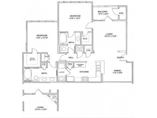 Two Bedroom Apartments | Apartments in Northlake | Apartments in Northlake GA | Providence of Northlake