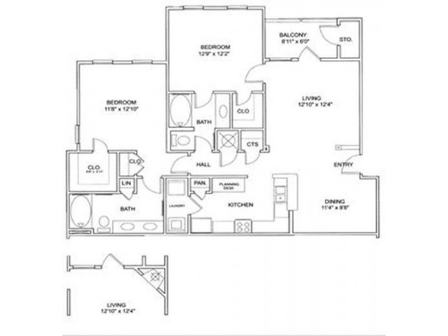 Two Bedroom Apartments | Apartments in Northlake | Apartments in Northlake GA | Providence of Northlake