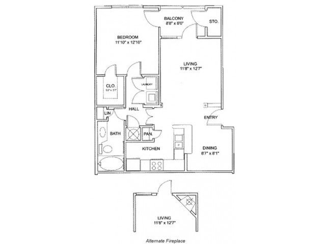 One Bedroom Apartment | Apartments in Northlake | Apartments in Northlake GA | Providence of Northlake