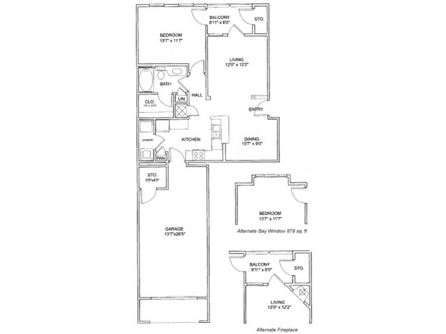 One Bedroom Apartment | Apartments in Northlake | Apartments in Northlake GA | Providence of Northlake
