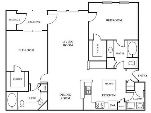Two Bedroom Apartments | Apartments in Northlake | Apartments in Northlake GA | Providence of Northlake