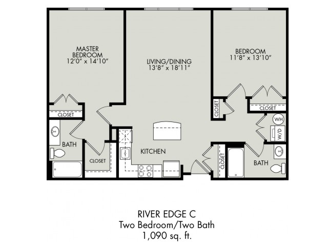 2BR/2BA