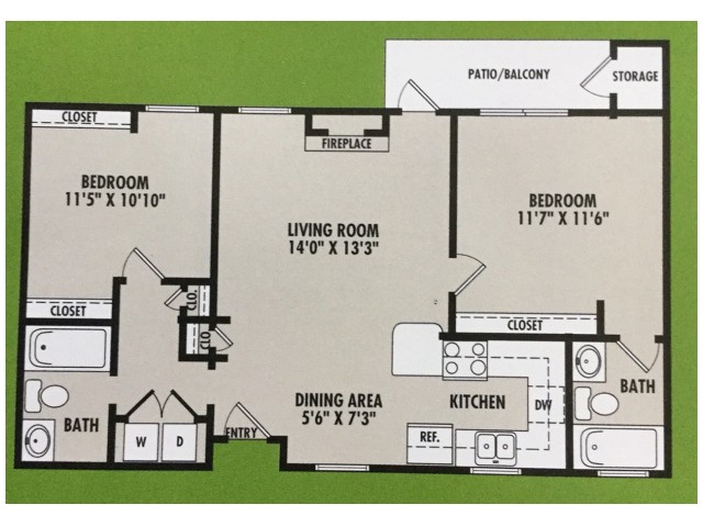 Floor Plan 2 | VERT at Six Forks