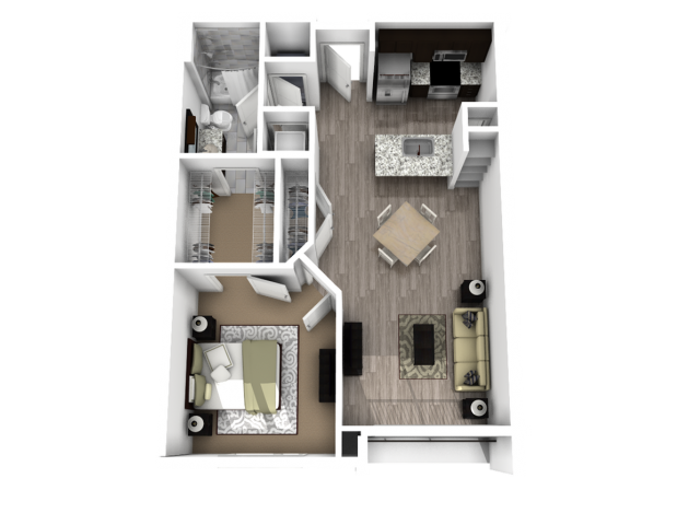 Central Station (Moved to RC) - Passenger - 1 BR / 1 BA
