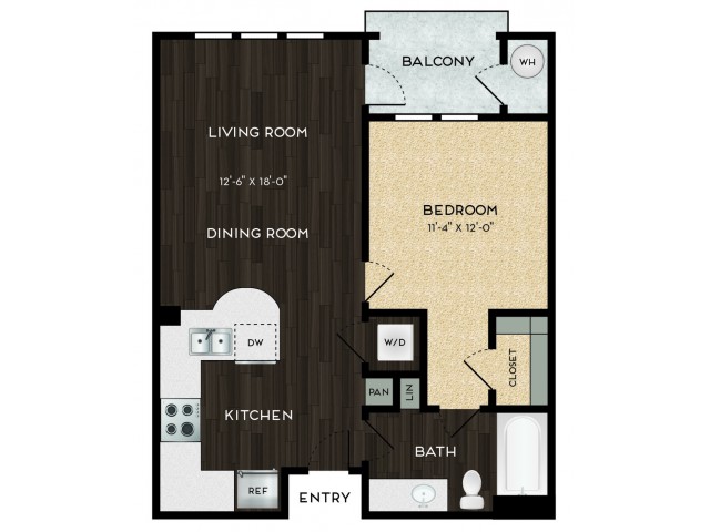 One Bedroom / One Bathroom
