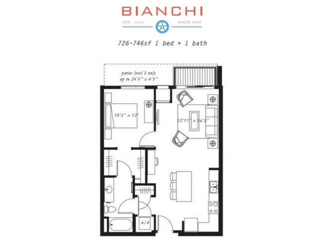 Velo Apartments (Closed) - Bianchi