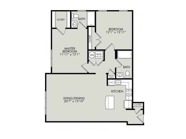 2BR/2BA