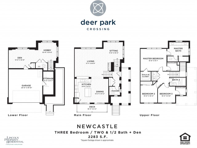 3 Bed 2.5 Bath Floor Plan Newcastle