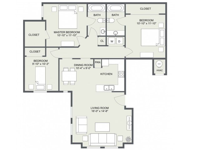The Park at Avilla (Closed) - 3 BR / 2 BA